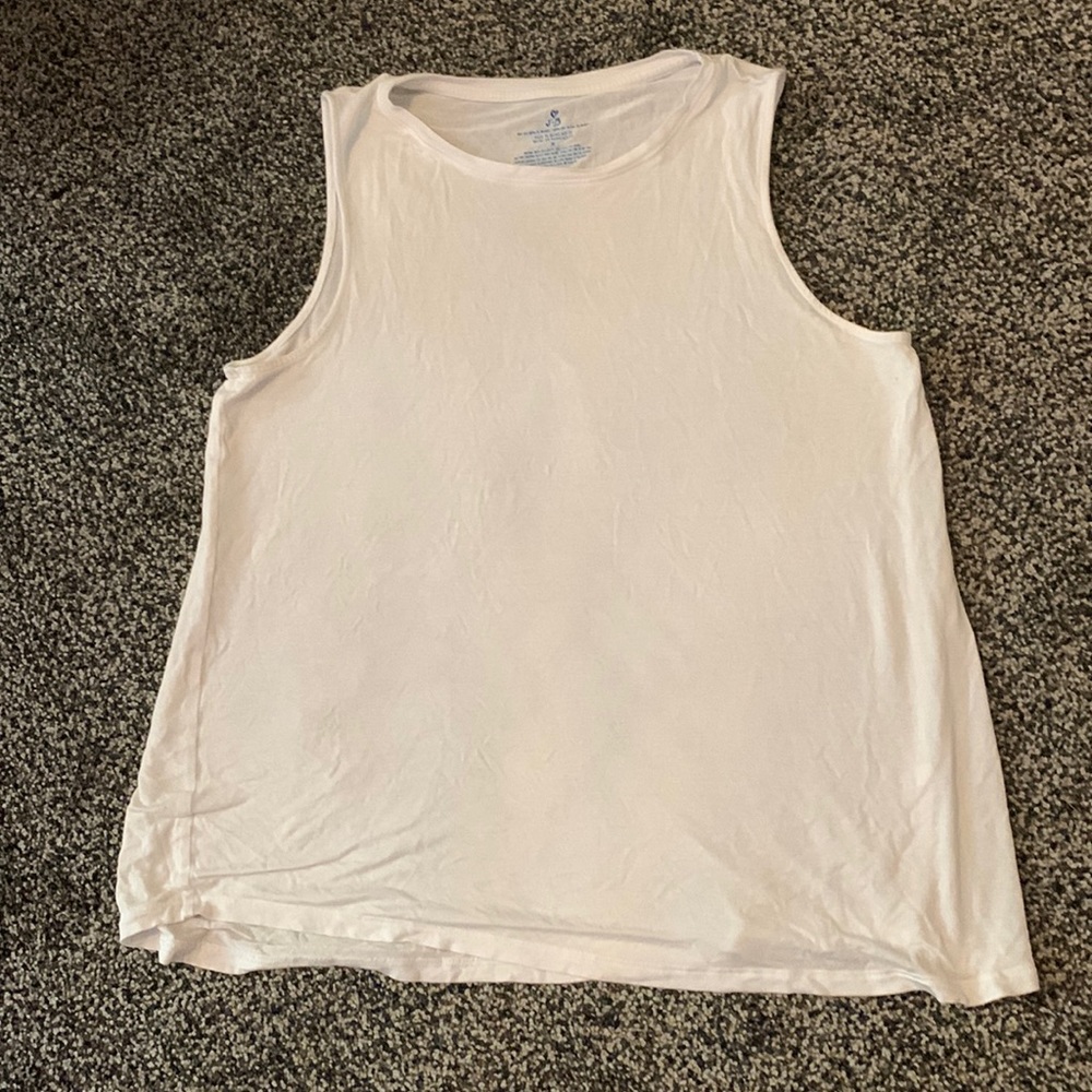White tank top